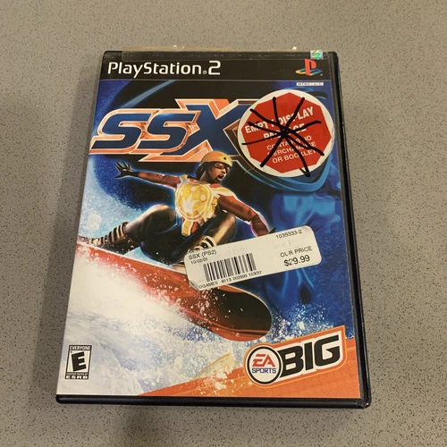 New ListingSSX 1ST PRINT (PlayStation 2, PS2 2000) Black Label DISC MINT RARE OOP