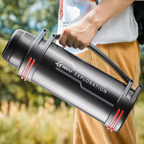 Stainless Steel Thermos Bottle Vacuum Large capacity Flasks Water Bottle - Picture 6 of 10