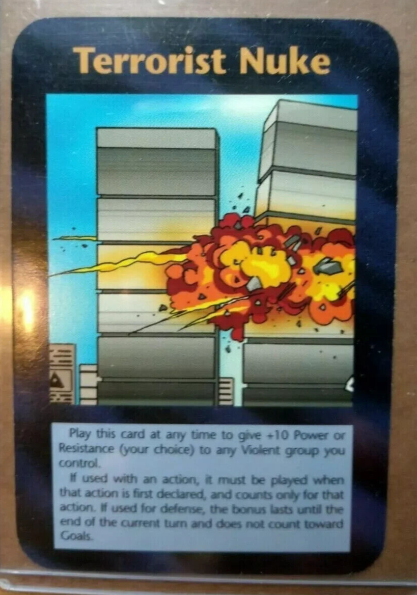 その他 Terrorist Nuke PSA8 INWO Illuminati New World Order Terrorist Nuke (Plot Limited Edition