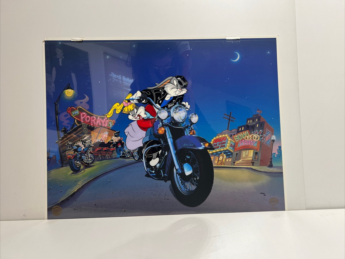 HARLEY DAVIDSON Blue flame ルーニーチューンズ HARLEY DAVIDSON Blue flame ルーニーチューンズ - メルカリ