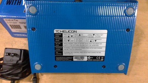 TC HELICON VOICE LIVE PLAY MULTI EFFECT PROCESSOR PEDAL (UD6030958) - Picture 5 of 5