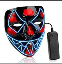 Halloween Mask Led Light Up Mask