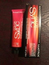 Matrix Color Sync-Demi-Permanent Color Dark Brown Red Brown 4RB 2 Oz NEW