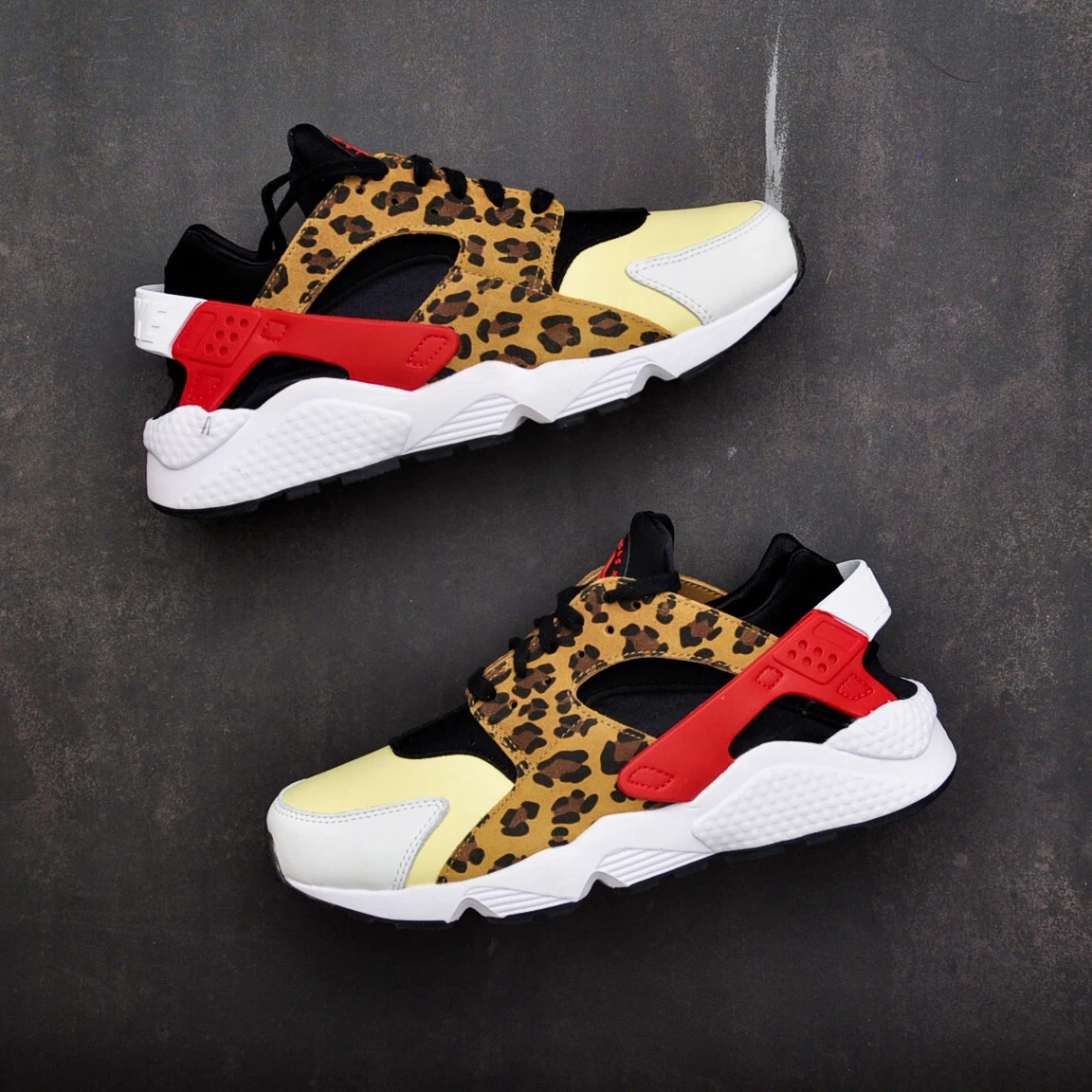 Nike Air Huarache “SNKRS DAY” Leopard DM9092-700 UK7 UK10 UK11 UK13 95 | eBay