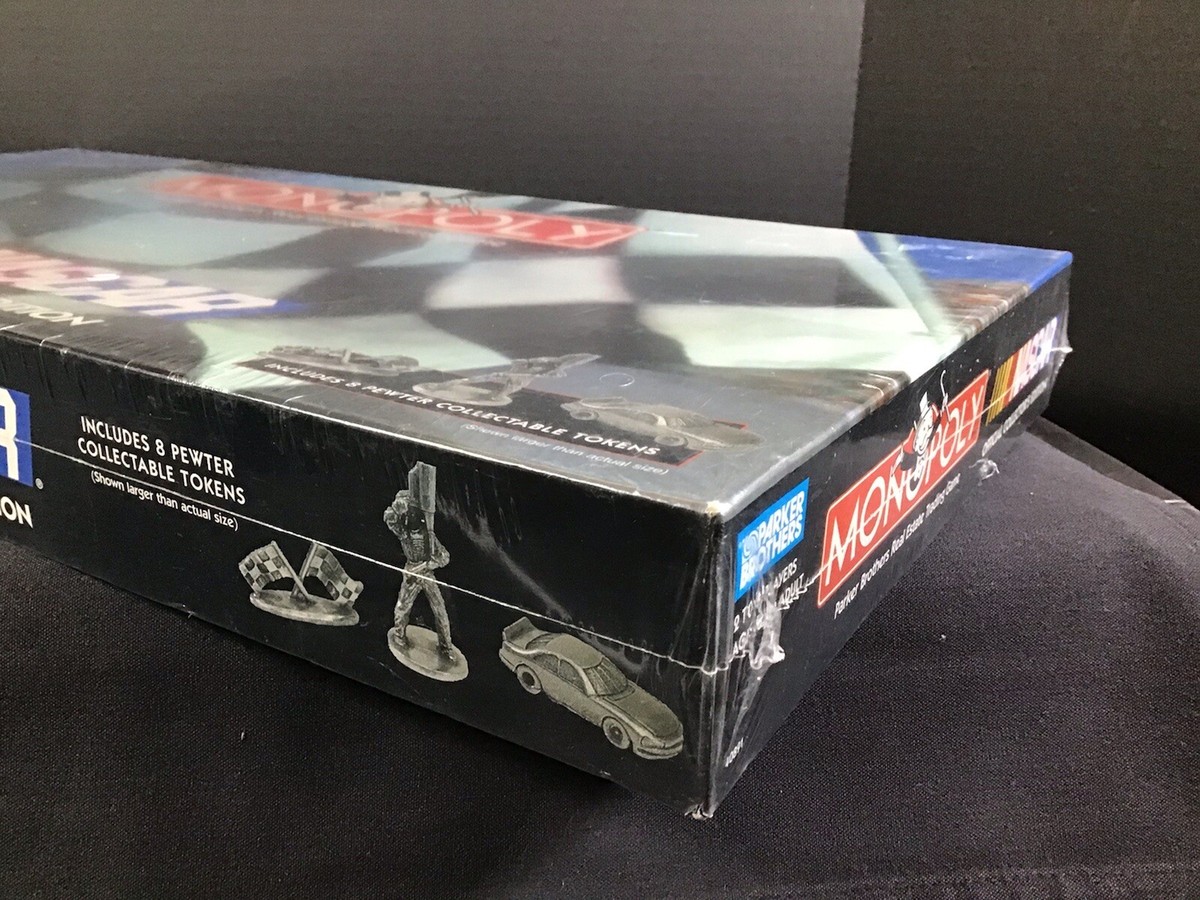 モノポリー確認用 NASCAR Monopoly Parker Brothers Official Collector's Edition 40891