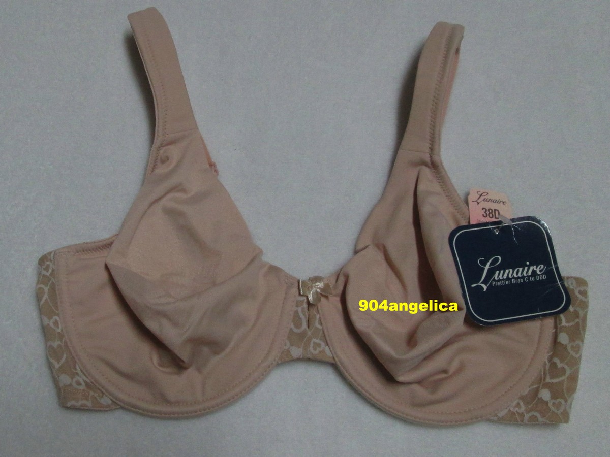 げん Lunaire Luxembourg Seamless U/W Bra #17011 Sz 38D NEW | eBay