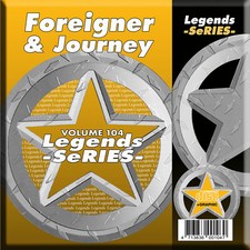 FOREIGNER  JOURNEY LEGEND SERIES 104 KARAOKE CD G DON'T STOP BELIEVIN' URGENT 