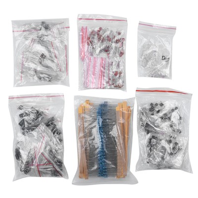 1390X Electronic Components LED Diode Transistor Capacitor Resistance Kit New!