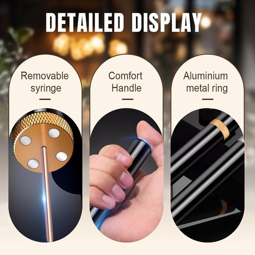 With Foil Cutter Wine Bottle Opener Air Pump Wine Corkscrew  for Home - Bild 7 von 13