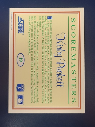 Tarjetas de béisbol 1985-1996 Kirby Puckett Minnesota Twins tú eliges - Imagen 51 de 57