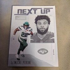 2020 Panini Playbook La'Mical Perine Next Up Insert RC Rookie New York Jets