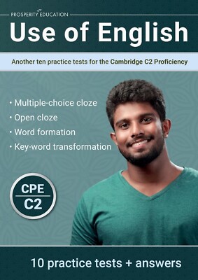 VERWENDUNG VON ENGLISCH weitere zehn Praxistests für CAMBRIDGE C2 Proficiency CPE @ NEU