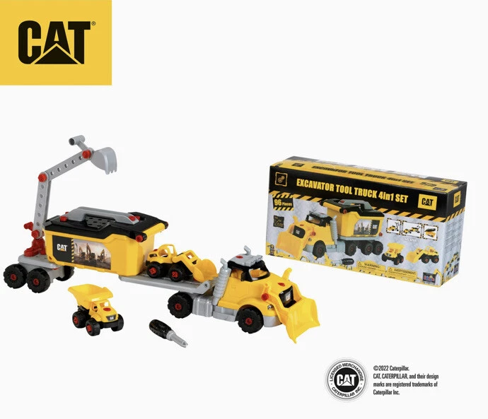 Klein Excavator Tool Truck 4in1 Set 3252 Age3+ - Image 3 of 4