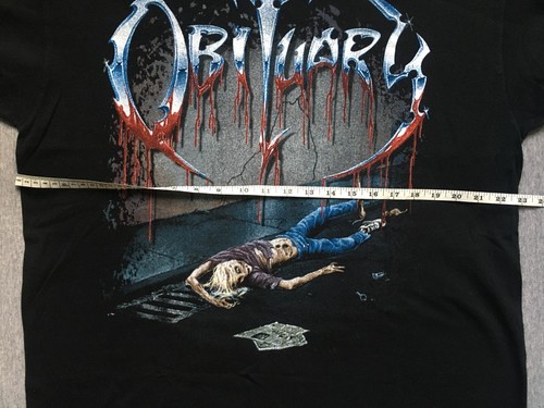 VTG 2005 OBITUARY SLOWLY WE ROT SHIRT MORBID ANGEL AUTOPSY DEATH DEICIDE OG RARE - Picture 18 of 19