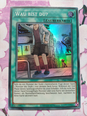 What are you? OP13-EN010 Super Rare German Yu-Gi-Oh! Card D