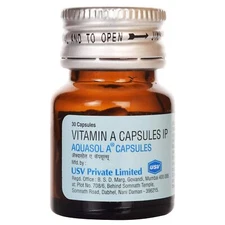 2* Aquasol A - Bottle of 30 Capsules Pack of 2