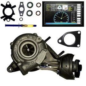 Turbolader ABGAS TURBO LADER Citroën Peugeot 2.0 HDi 100 103KW, 136 140PS 753556