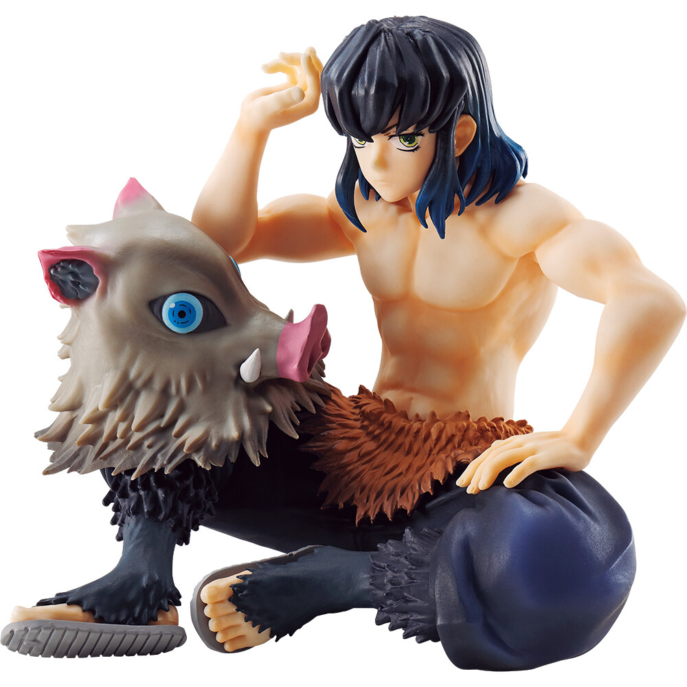 Figurine Hashibira Inosuke & Douma 28 Cm – Collection Anime Demon Slayer