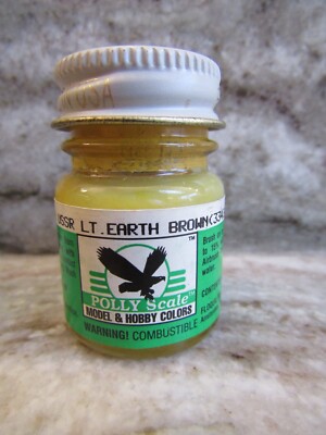 FLOQUIL POLLY SCALE MODEL & HOBBY COLORS PAINT .5oz - USSR LIGHT EARTH BROWN