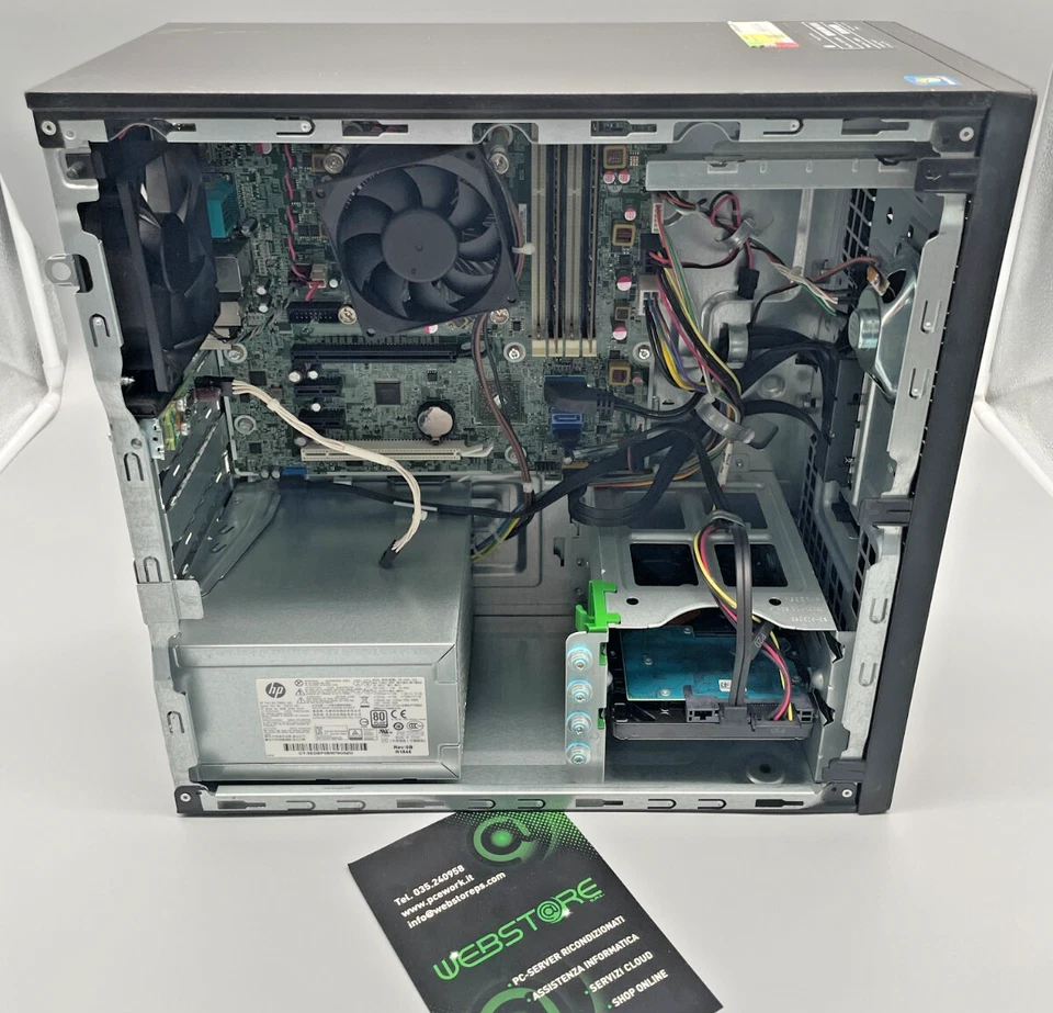 PC HP ELITEDESK 705 G2 MT AMD PRO A4-8350B 8GB 256GB SSD 3 MESI GARANZIA - Immagine 3 di 4