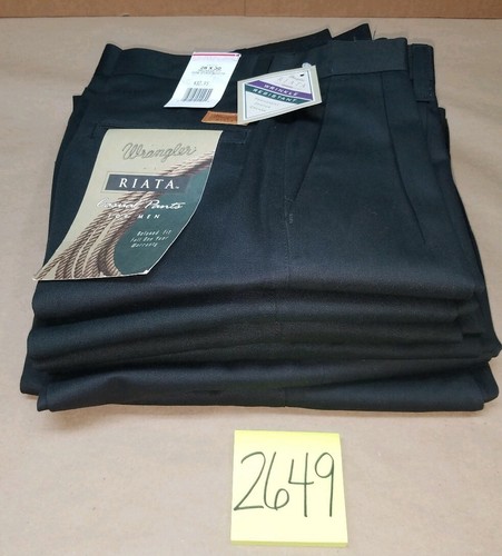 Wrangler Riata 95WB Casual Black Pants 