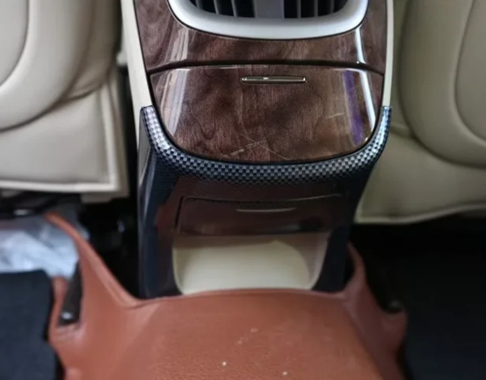 Kit de cubierta interior de auto de fibra de carbono negro de 9 piezas para Buick LaCrosse 2013-2015 Foto 2 de 4