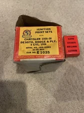 1956 - 58 Chrysler 8 Cyl Ignition Point Set, 1956 Dodge Desoto Ply 8 Cyl.  Mopar