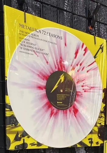 METALLICA WARSAW POLAND 2024 VINYL POP UP SEALED LIMITED - Picture 2 of 6