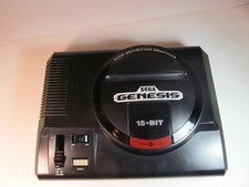 Sega Genesis Model 1 High Definition Graphics Non TMSS Console System Only Good