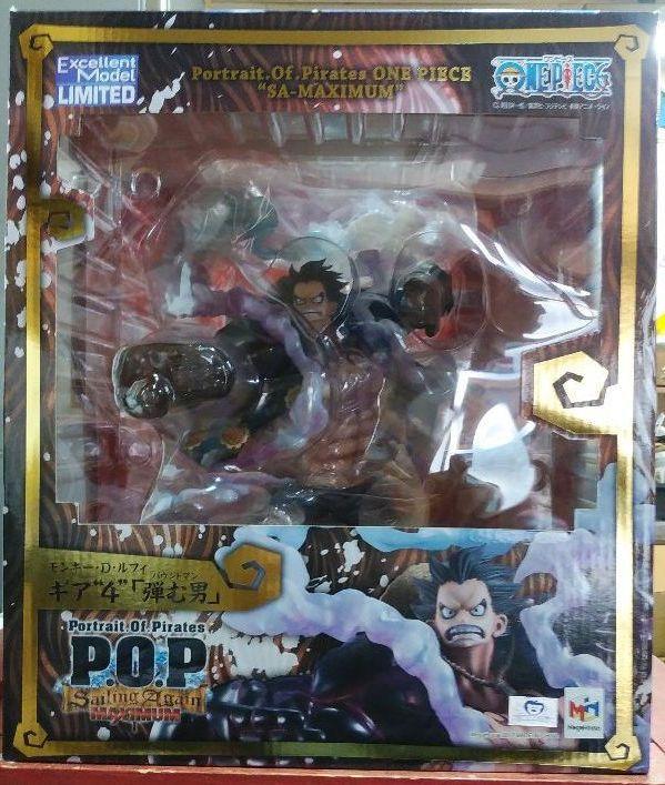 RARE One Piece Portrait.Of.Pirates SA-MAXIMUM Luffy 1/8