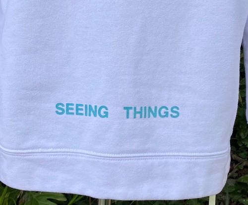Off-White Seeing Things Marilyn Monroe Sweater Pullover Sweatshirt White Size XS - Picture 6 of 8