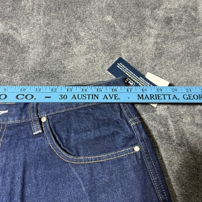 Pantaloncini Jeans Cargo Phat Farm Taglia 32 - Hip Hop Anni 90 Y2K, Nuovi Con Etichette