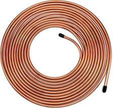 3/16 Rear Brake Line - Upgraded 25Ft Copper-Coated Steel Brake Line Kit