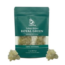Royal Green Frankincense Hojari from Oman Boswellia Sacra Pure Incense Chruch In