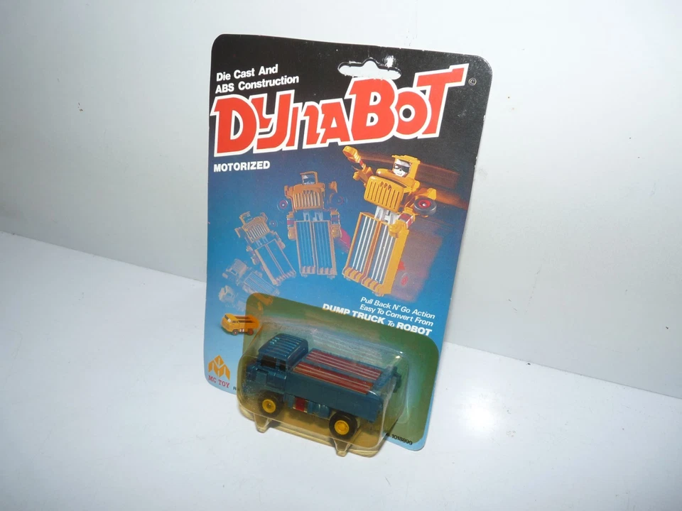 ancien jouet figurine dynabot transformers mc toy / dump truck robot / neuf - Photo 2/4