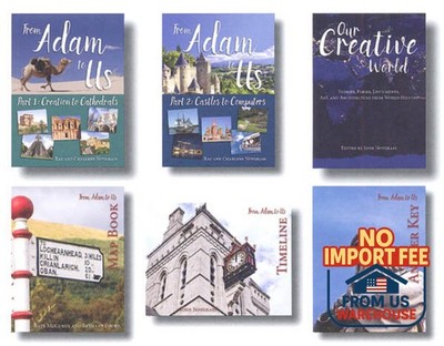Notgrass History From Adam to Us Complete Curriculum Package 5th-8th Grade NEW!