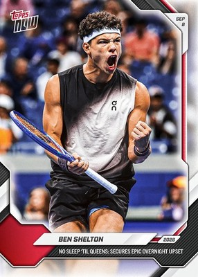 *PRE SALE* Ben Shelton - 2026 Topps NOW  Tennis - Card 19