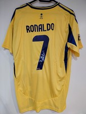 Al Nassr Cristiano Ronaldo 7 Signed Jersey with Certificate GCOA