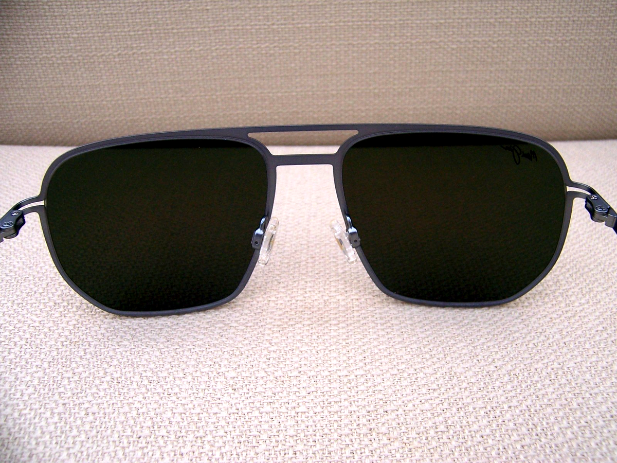 NWT* MAUI JIM SHARKS COVE Dove Grey & Blue Hawaii Polarized
