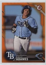 2016 Bowman Draft Top Prospects Orange /25 Willy Adames #BD-156