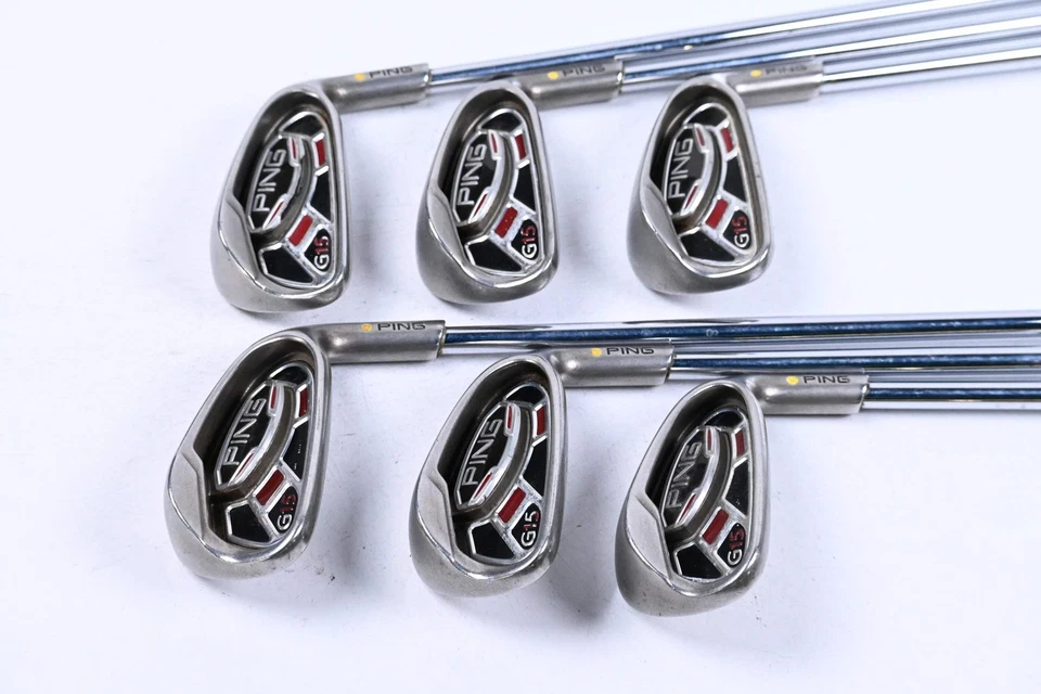 Ping G15 Irons / 5-PW / Yellow Dot / Stiff Flex Ping AWT Steel Shafts - Image 2 of 4