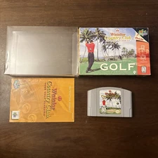 Waialae Country Club Golf (Nintendo 64 N64) Complete - Tested - Authentic