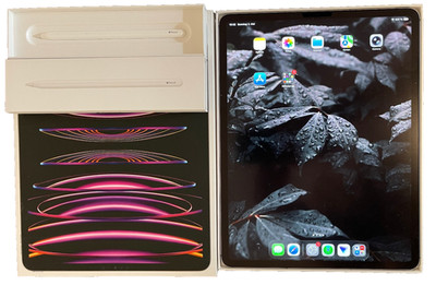iPad Pro 12.9 2022 6.Gen 512gb Wifi+5G Cellular Space Grey + Apple Pencil 2. Gen