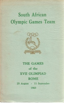 South African Olympic Team - Olympic Games Rom 1960