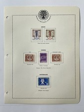 Vintage 1960 World Refugee Stamps - Sudan / Sweden  / Switzerland Stamps