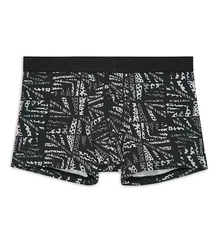 Hom Men Solli Stretch Boxer Briefs Black Print Size S