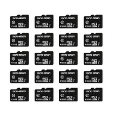 16GB Class 10 Micro SDHC Flash Memory Card 20 Pack with Adapter for Mobile De...