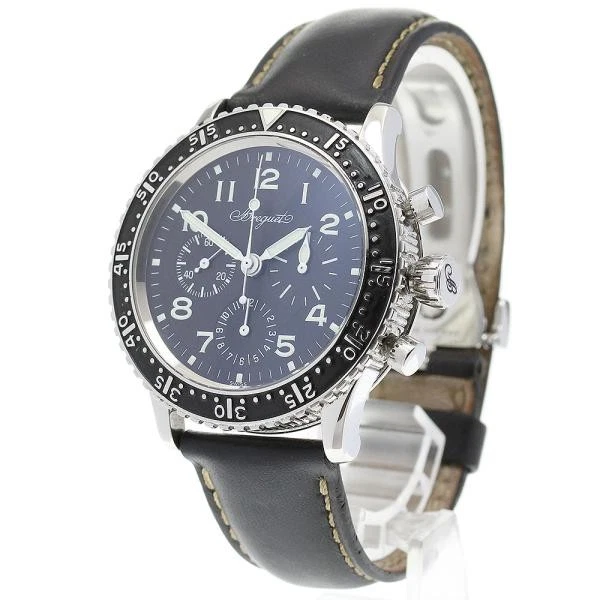 Breguet — Breguet Type XX 3803 41mm SS Black Dial Automatic Watch #C1641