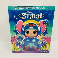 [Mint] Pop Mart Kennyswork Mega Space Molly Disney Stitch 400％ Action Figure