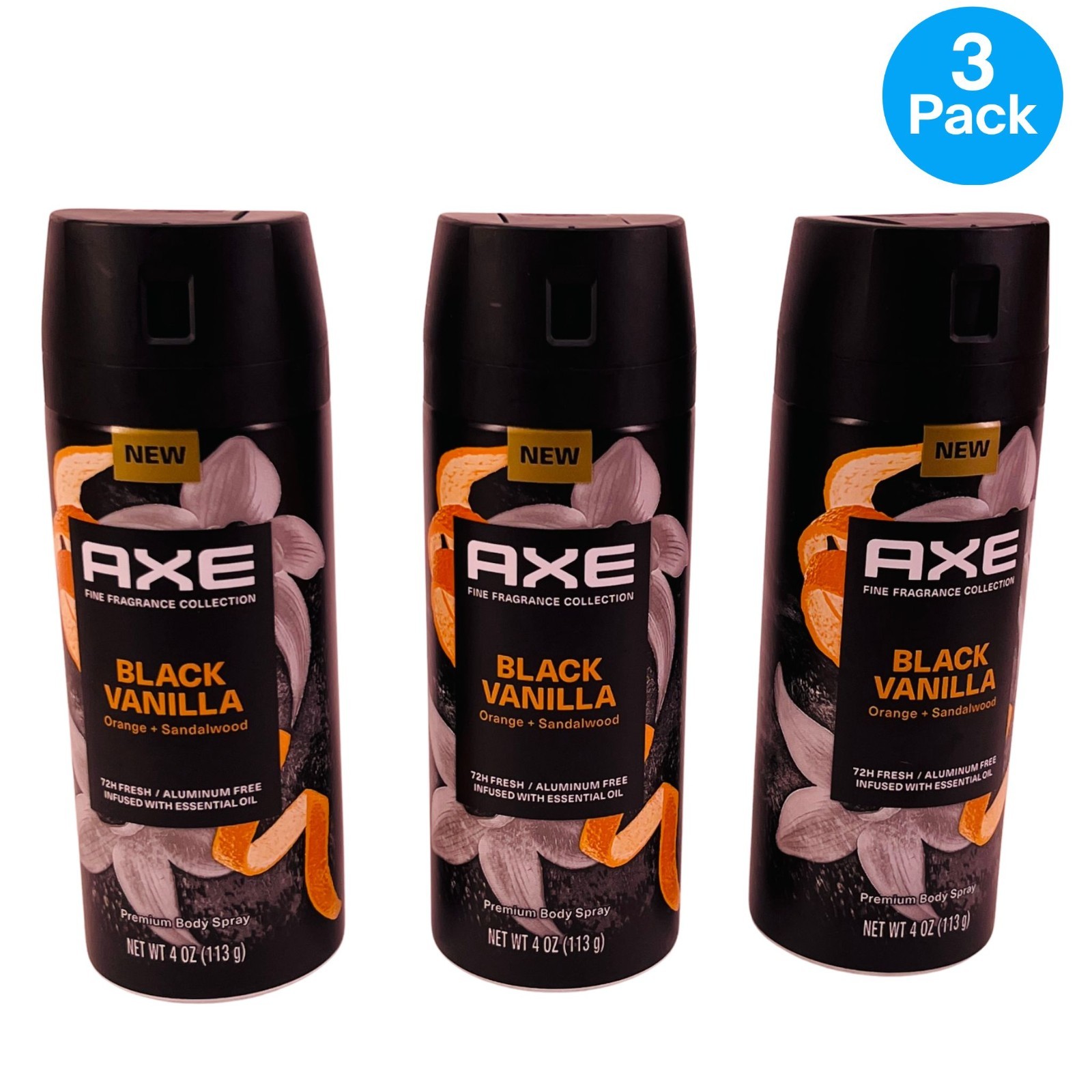 4oz (3-pack) New | Orange + Sandalwood